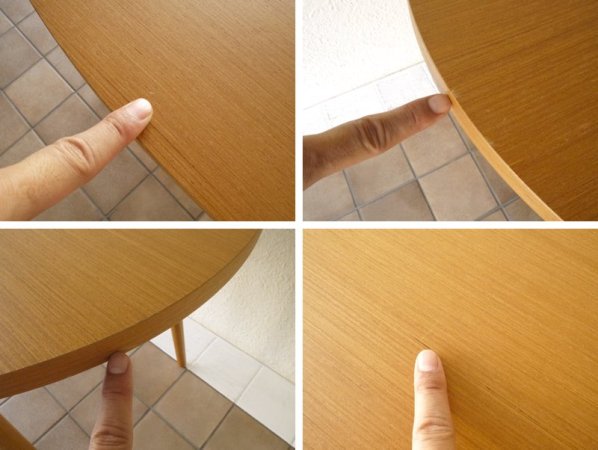 ウニコ unico アルベロ ALBERO 希少 廃盤 ダイニングテーブル オーバルトップ ポーランド製 チーク 北欧スタイル カフェテーブル 状態良好! ◇