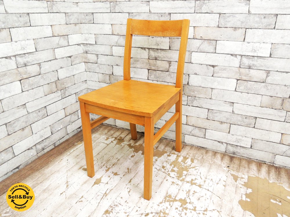 廃盤　無印良品　オーク無垢材チェア　made in japan オーク無垢材チェア | 無印良品