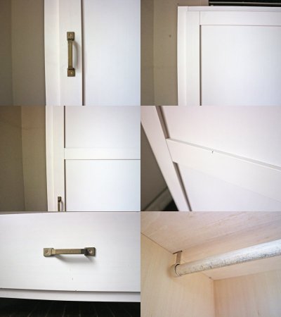 モモナチュラル MOMO natural シエル CIELE クラシック ロッカー Classic Locker ワードローブ コートハンガー ホワイト フレンチカントリースタイル ◎