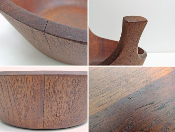 ダンスク DANSK ビンテージ チーク材 バイキングボウル イェンス・クイストゴー Jens.H.Quistgaard ●