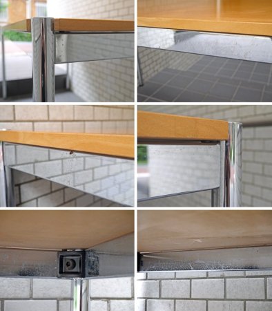 USMモジュラーファニチャー USMハラー テーブル USM Haller Table ワーキングテーブル ダイニングテーブル デスク ビーチ材 ナチュラル天板 ■