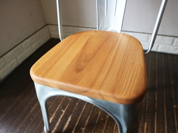 グザビエポシャール Xavier Pauchard Marine Chair マリーンチェア ウッドシート フランス リプロダクト品 ◎