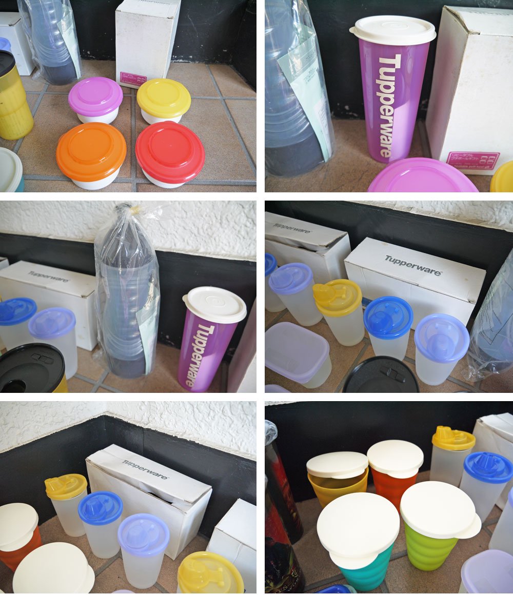 タッパーウェア Tupperware 食品 & 飲料等 容器類 詰め合わせ アラカルト / アソート セット - D ◇