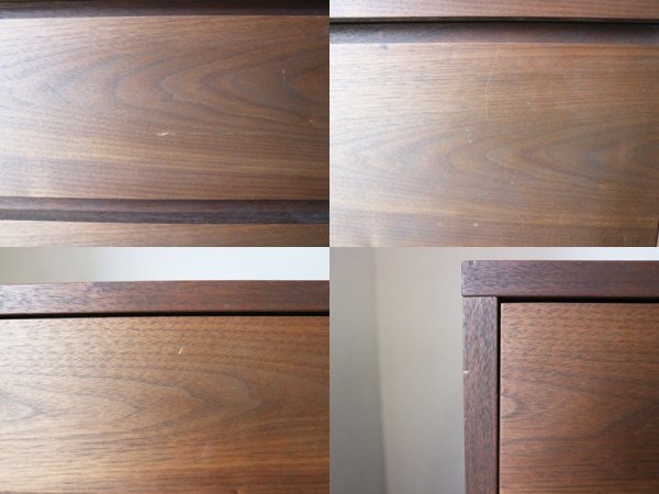 アクタス ACTUS FB CHEST チェスト 4段 タンス ウォールナット材 ◎