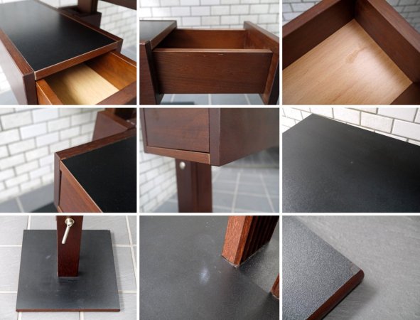 ベラート Bellato サイドテーブル Nuit Coffee Table Bernard Vuarnesson リフティング 昇降式 コーヒーテーブル イタリア 希少 ■