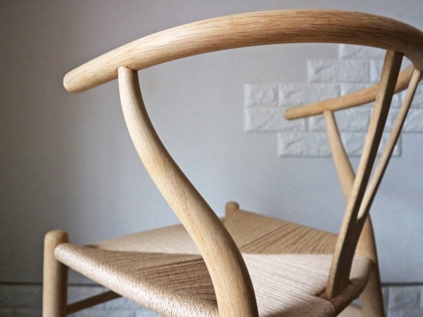 カールハンセン&サン Carl Hansen & son Yチェア CH24 オーク材 ソープフィニッシュ 日本仕様 座面張替済み ハンス・J・ウェグナー デンマーク 北欧家具 ◎