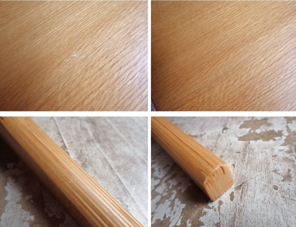 無印良品 オーク材 MUJI リビングでもダイニングでもつかえる テーブル W130cm ♪