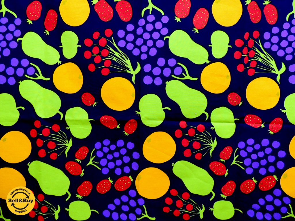 マリメッコ marimekko ピエニトリ PIENI TORI 112×146 ファブリック 生地 マイヤ・イソラ 北欧雑貨 ●