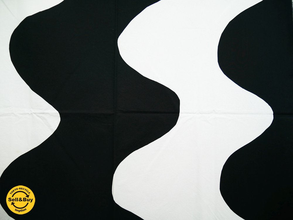 マリメッコ marimekko ロッキ LOKKI 100×145 ビンテージ ファブリック 生地 マイヤ・イソラ 北欧雑貨 ●