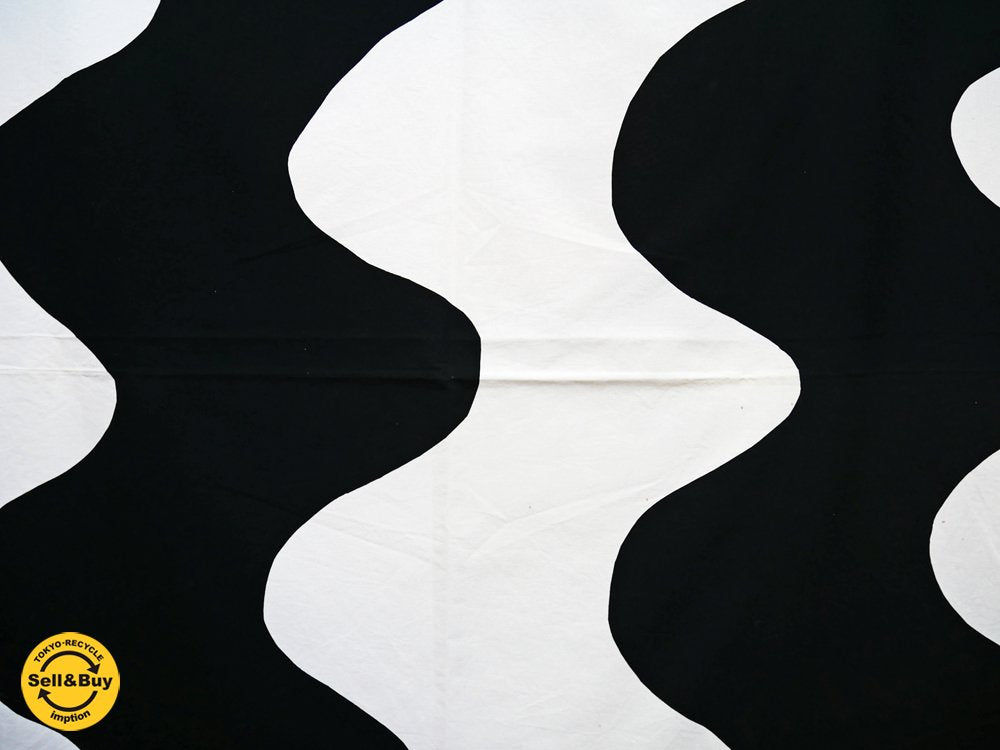 マリメッコ marimekko ロッキ LOKKI 101×146 ビンテージ ファブリック 生地 マイヤ・イソラ 北欧雑貨 ●
