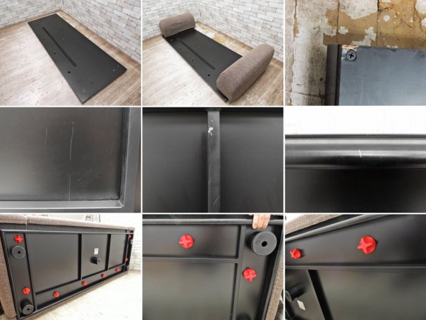 アルフレックス arflex ベンゴディ BENGODI 3人掛け ソファ ファブリック チニ・ボエリ 定価¥884,520- ●