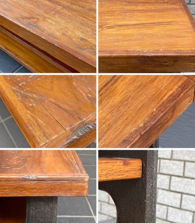 オールドメゾン old maison テレビボード M ベンチ アイアン 古材 インダストリアル 鉄脚 ■