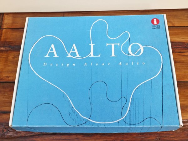 イッタラ iittala アルヴァ・アアルト Alvar Aalto 生誕100周年限定 Model 9770 1998年 ガラス プレート ◎