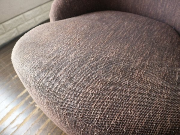 ウニコ unico ソフィー SOPHIE 1シーター ソファ ブラウン ファブリック フレンチスタイル ◎