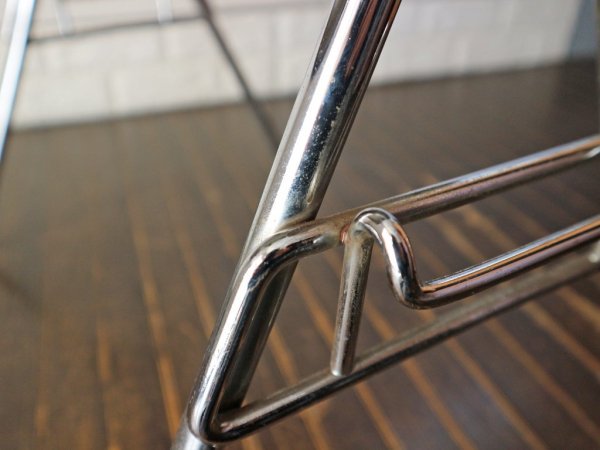 ハーマンミラー Herman Miller イームズ サイド シェルチェア スタッキングベース 3rd ヴィンテージ ファブリック グレー ミッドセンチュリー ◎