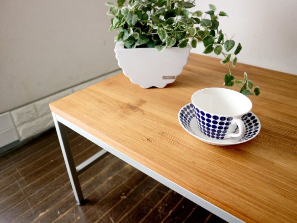 ジャーナルスタンダードファニチャー×ディーボディ journal standard furniture × d-Bodhi 古材×アイアン センターテーブル ローテーブル 無垢材 工業系 ◎