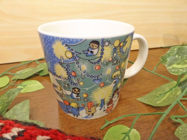 アラビア ARABIA フィンランド マグカップ ムーミンマグ クリスマス Christmas 2004~2005年限定品 トーベ・ヤンソン 北欧食器 ◇