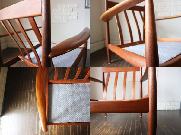 フランス&サン France & Son Model FD128 グレーテヤルク シングル ソファ 北欧 ビンテージ デンマーク イージーチェア ◎