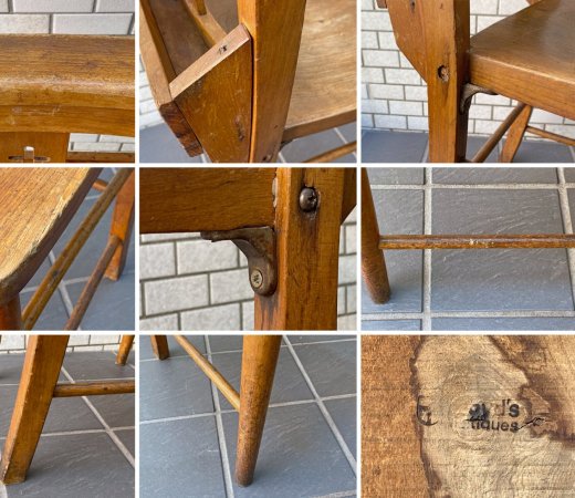 UKビンテージ チャーチチェア 教会椅子 バイブルボックス 英国 ロイズアンティークス Lloyd's Antiques 取扱い A ■