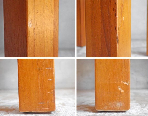 スキャンチーク SCANTEAK チーク材 Korta スクエアスツール サイドテーブル ナチュラルスタイル ♪