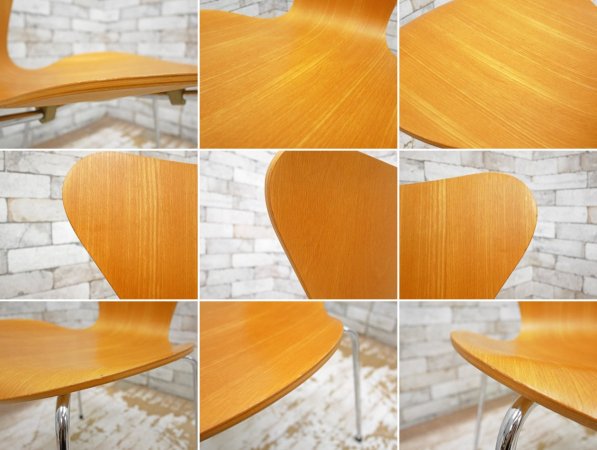 フリッツハンセン Fritz Hansen セブンチェア Seven Chair ビーチ材 アルネヤコブセン Arne Jacobsen ●