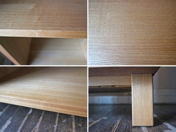 無印良品 MUJI タモ材 3x2 オープンシェルフ ナチュラル ◎