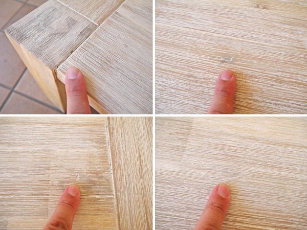 ウニコ unico マノア MANOA ローテーブル W750 アカシア無垢材 西海岸 定価¥36,080- ◇