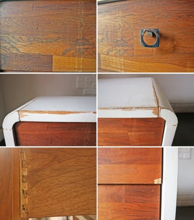 フレンチヴィンテージ French Vintage キャビネット 2段 フランス France 大阪ヴィジョンズ取扱 ◎