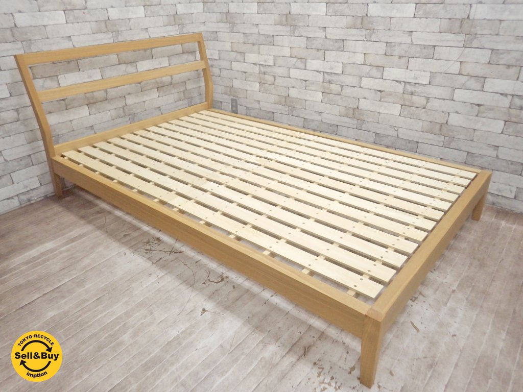 無印良品、タモ材シングルベッドフレーム、廃盤