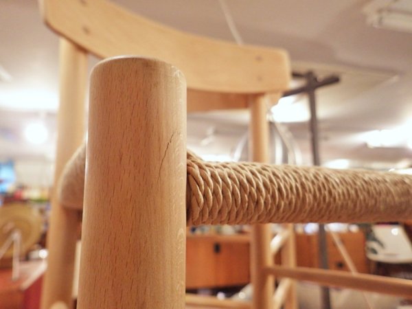フレデリシア FREDERICIA J39 シェーカーチェア ピープルズチェア ビーチ材 ソープフィニッシュ ナチュラルペーパーコード ボーエ・モーエンセン 北欧家具 C ●