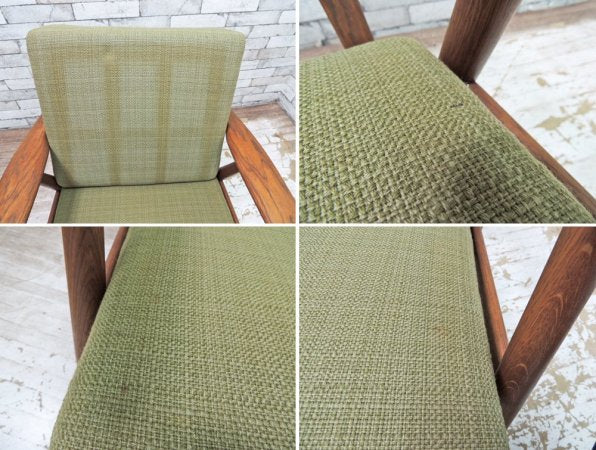 ゲタマ GETAMA GE240 イージーチェア EASY CHAIR 1人掛け ソファ ビンテージ オーク材フレーム ハンス・J・ウェグナー 北欧家具 ●