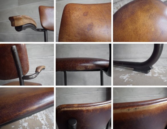 ノットアンティークス Knot Antiques ロックダイニングチェア アームチェア Lock Dining Chair インダストリアル♪