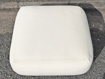 ウニコ unico ローウィー LOWEY カバーリング オットマン スツール ブルー ビーチ材 定価28,600円 ◇
