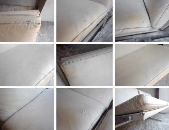 ボーエックス Bo-Ex BO-562 2シーター レザーソファ ホワイト モビリア mobilia 取扱い デンマーク♪