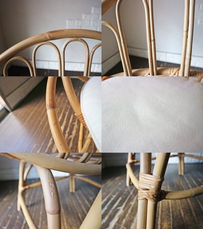 ウニコ unico カージュ CAGE ソファ 1シーター 1Pソファ ラタン 北欧デザイン ナチュラルテイスト ◎