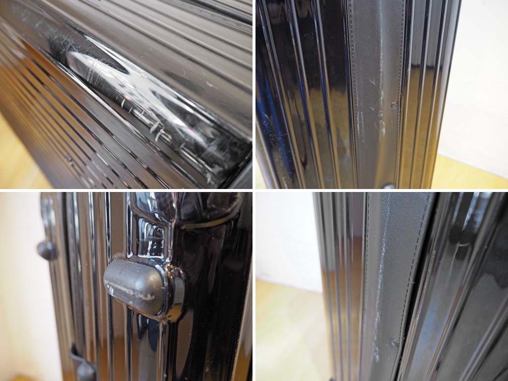 リモワ RIMOWA サルサ SALSA 97L マルチホイール ブラック スーツケース キャリーケース トローリー 4輪 TSAロック ブラック★