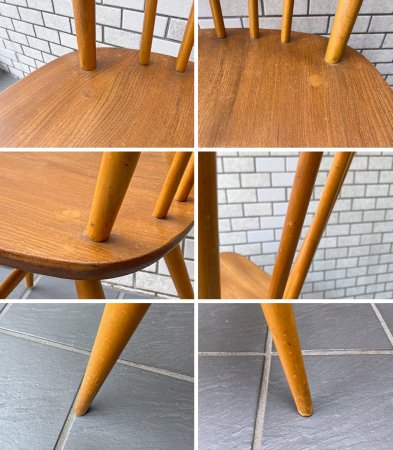 アーコール Ercol ビンテージ ボウバックチェア エルム材 UKビンテージ 英国 ■