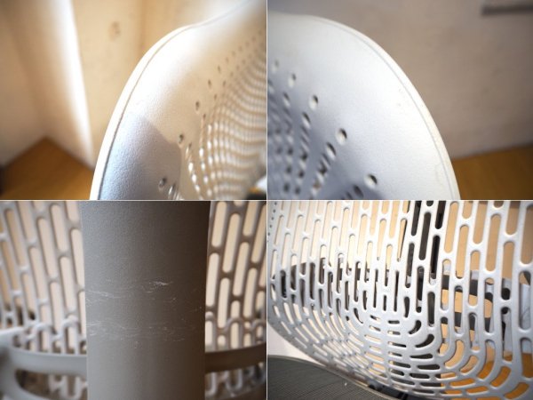 ハーマンミラー Herman Miller ミラチェア Mirra Chair スタジオ7.5 アルパインカラーバック × シートカラー シャドー ★