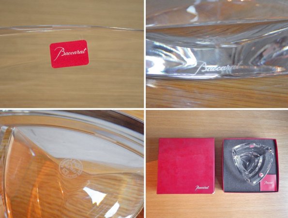 バカラ Baccarat カレイドスコープ フラワーベース 花瓶 クリスタルガラス 箱付き ♪