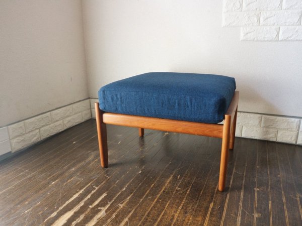 ゲタマ GETAMA GE290 ハンス・J・ウェグナー Hans J. Wegner オーク材 オットマン 北欧 ヴィンテージ ◎