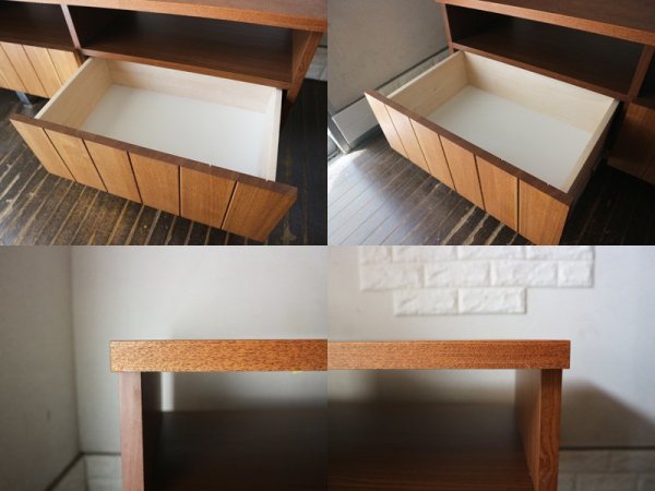 ウニコ unico ストラーダ STRADA AVボード テレビボード ニレ材 受注生産品 廃番 ◎