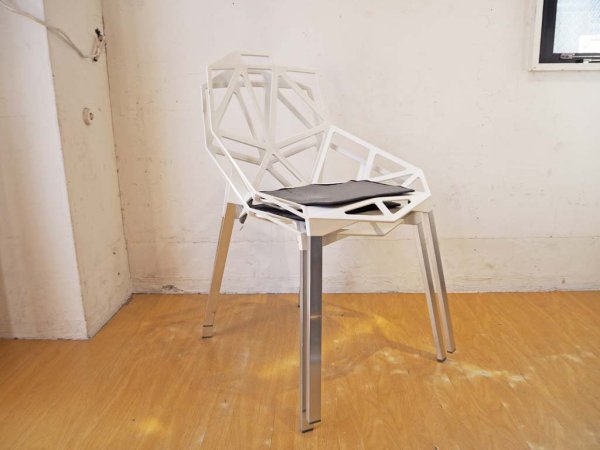 マジス MAGIS チェアワン Chair_One スタッキングチェア コンスタンチン・グルチッチ ホワイト B ★