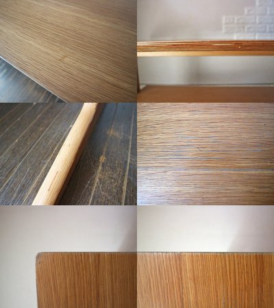 無印良品 MUJI リビングでもダイニングでも使える シリーズ オーク材 ダイニングテーブル 幅130cm 奥行き65cm ◎
