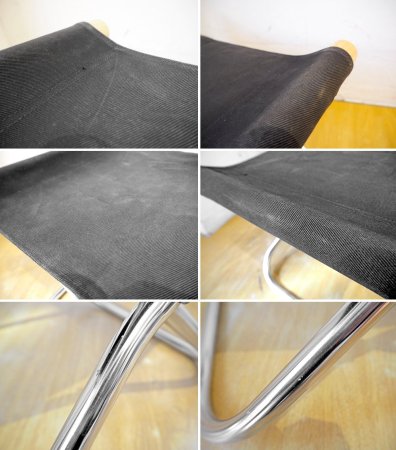 ニーチェア エックス Nychair X オットマン スツール ブラック 新居猛 MoMA ★