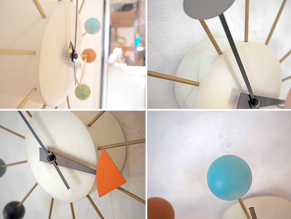 ヴィトラ Vitra ジョージネルソン George Nelson ボールクロック マルチ ミッドセンチュリー ★