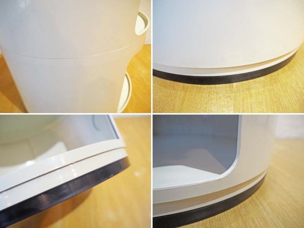 カルテル Kartell コンポニビリ 2段 ホワイト アンナ・カステッリ・フェリエーリ B ★