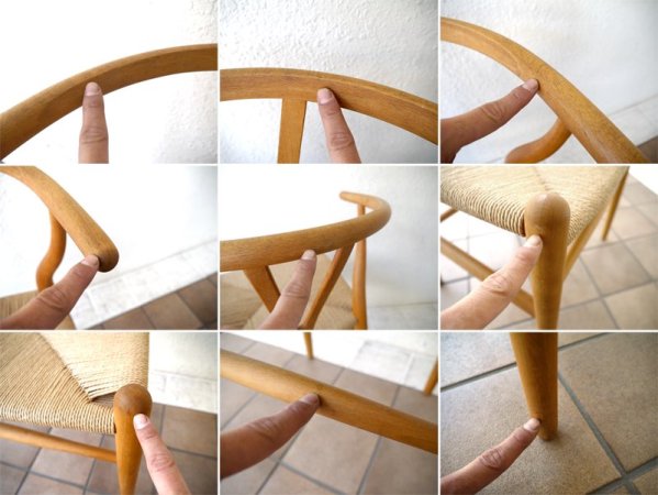 カールハンセン&サン Carl Hansen&Son Yチェア CH24 ビーチフレーム 天然オイル仕上げ 日本仕様 ハンス J. ウェグナー Hans J. Wegner ウィッシュボーンチェア ◇