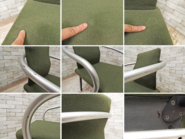 ノール Knoll マンダリンチェア mandarin chair ダイニングチェア エットーレ・ソットサス ポストモダン イタリア 定価 ¥93,500- C ●