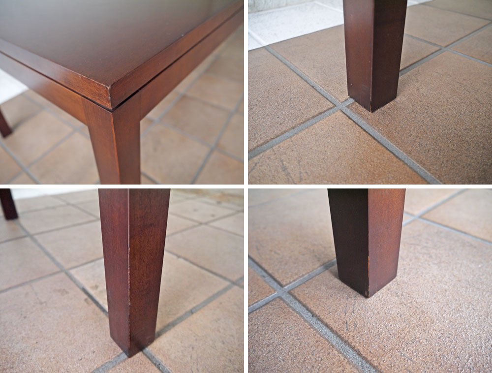 ノル Knoll フローレンス レクタングラー Florence Rectangular Table コーヒーテーブル ローテーブル ウォルナット セミオーダー レア 参考価格 \234,300~ ◇