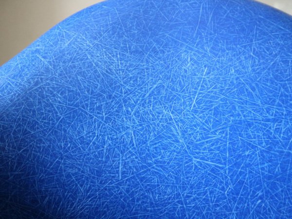 ハーマンミラー Herman Miller アームシェルチェア 現行 FRP製 ブルー エッフェルベース イームズ ミッドセンチュリー ◎